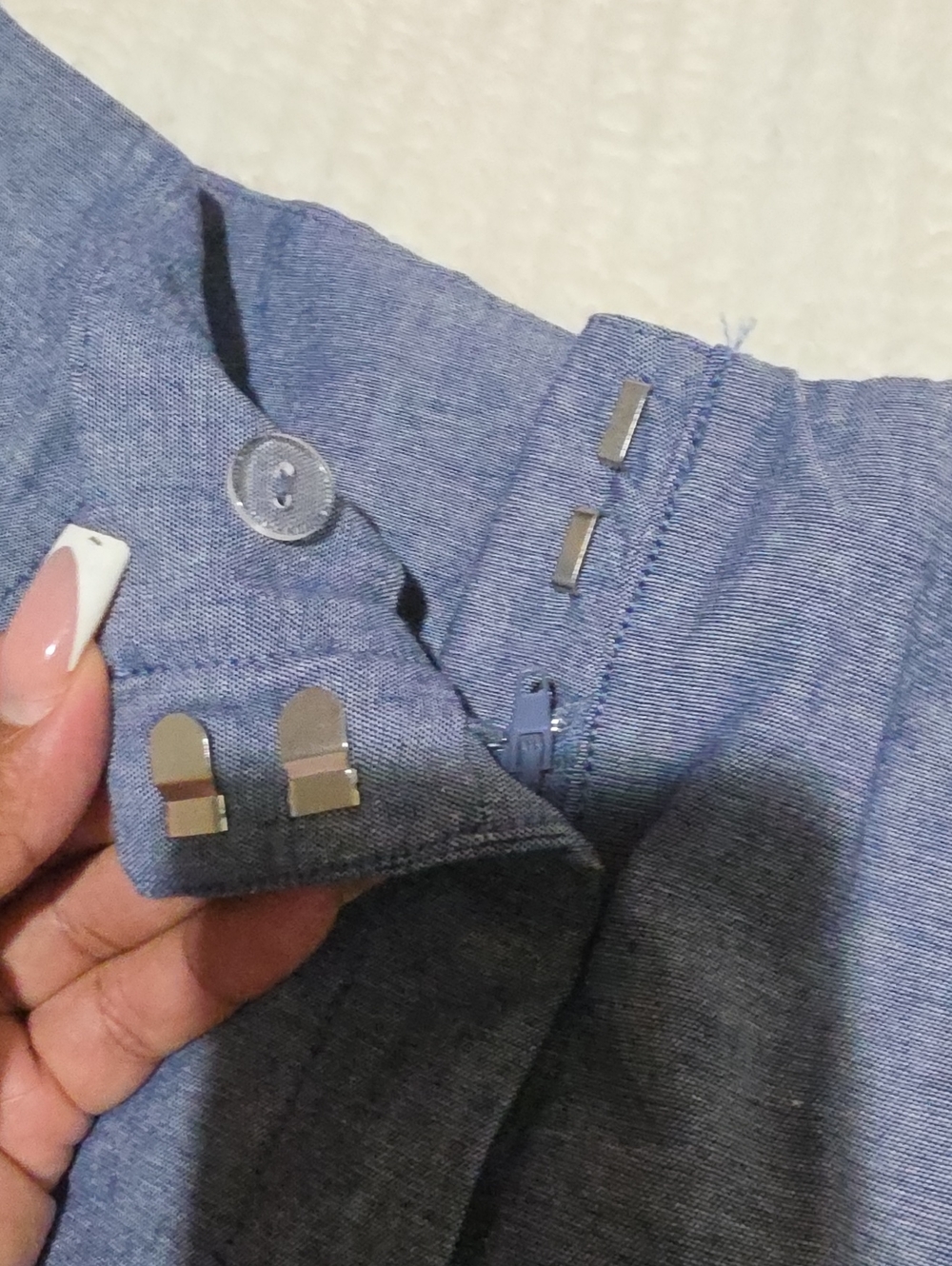 High Waist Wide Leg Trousers - Picture 3 of 6